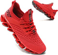 Men's Breathable Mesh Running Sneakers - Lightweight Non Slip Blade