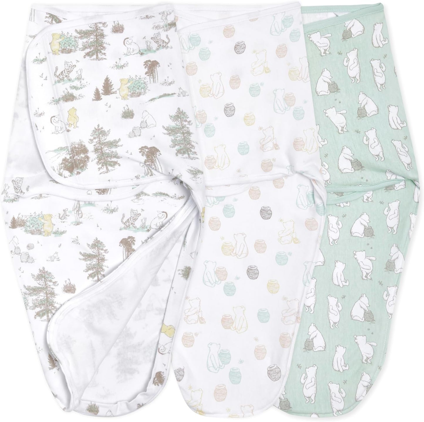 Easy Swaddle Wrap with Bottom Zipper for Newborns by aden + anais