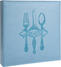 Recipe Binder 8.5x11 3 Ring Blank Family Recipe Book Binder Kit