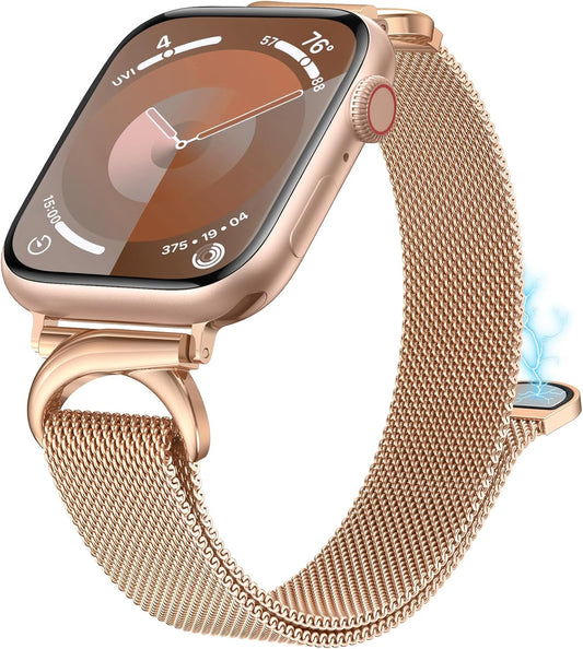 BEEXI Stainless Steel Magnetic Loop for Apple Watch