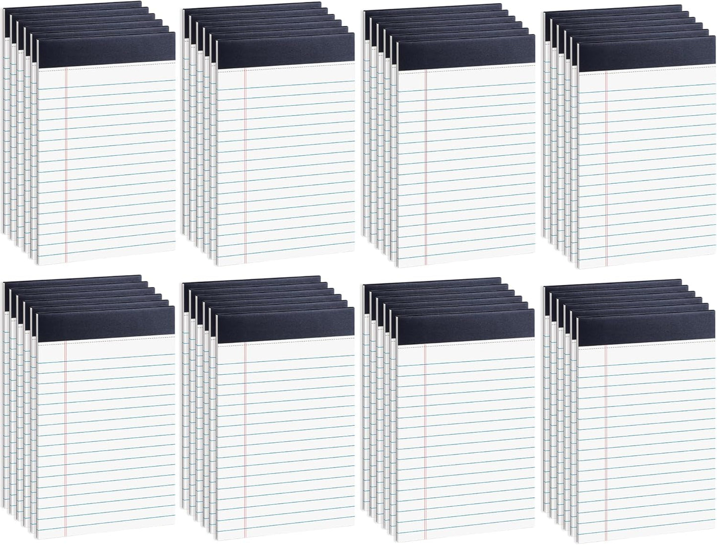 48 Pack Legal Pads Bulk for Note Taking and Daily Lists