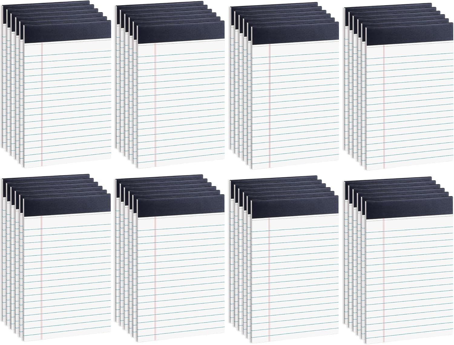 48 Pack Legal Pads Bulk for Note Taking and Daily Lists