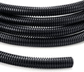 Wire Loom 1/2 in 10ft Split Loom Cable Protector - Pet Safe Cord Cover