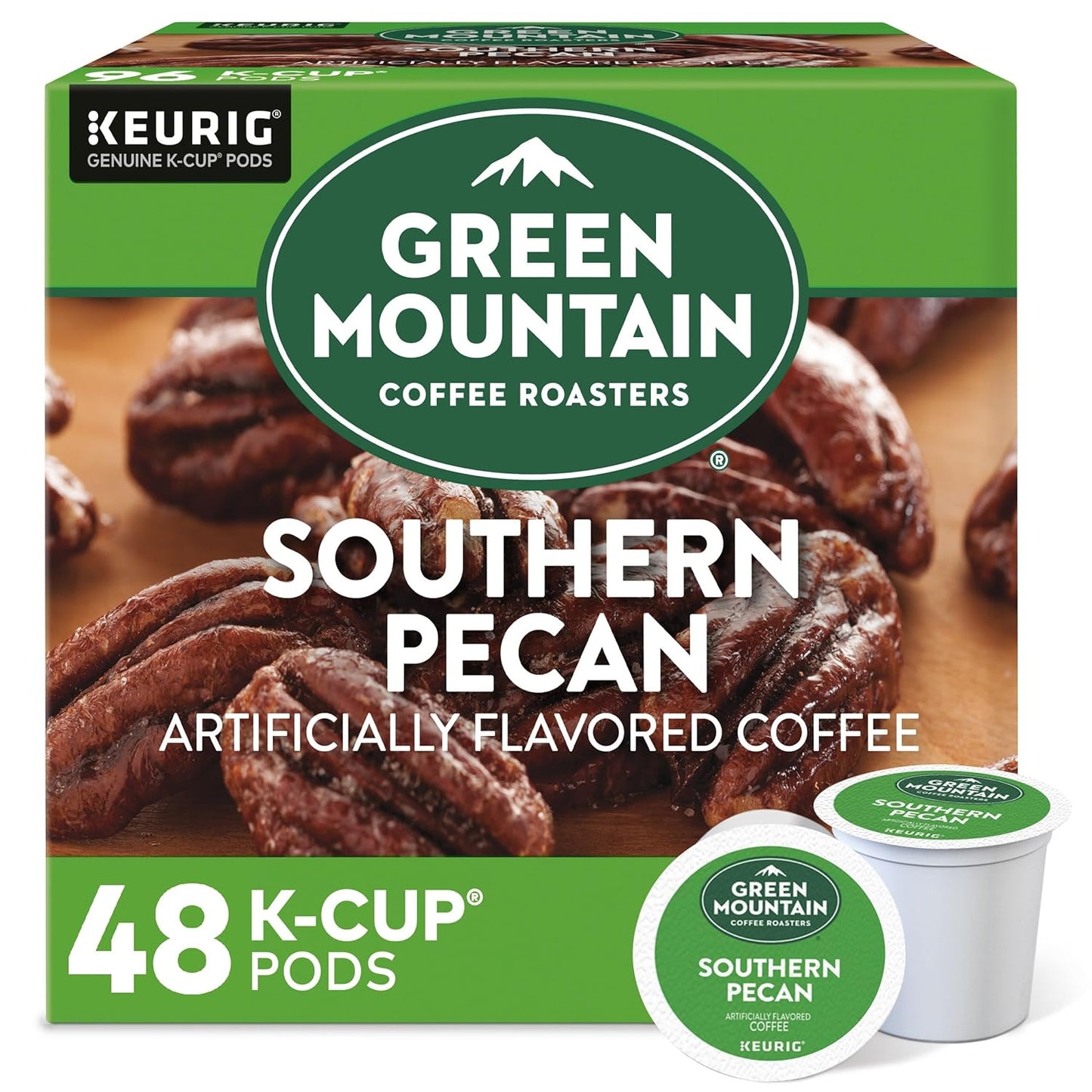 Green Mountain Southern Pecan K-Cups 48-Count: Rich Roast