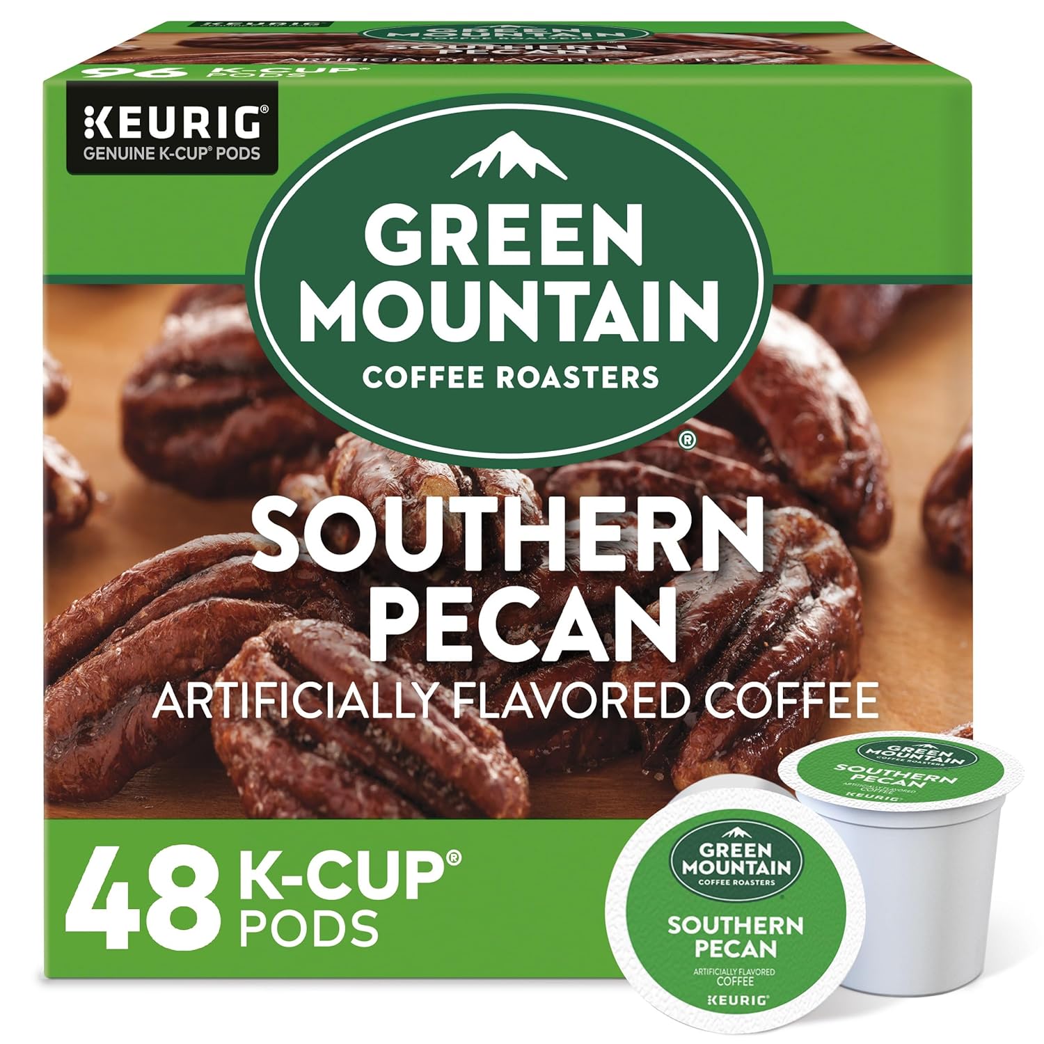 Green Mountain Southern Pecan K-Cups 48-Count: Rich Roast