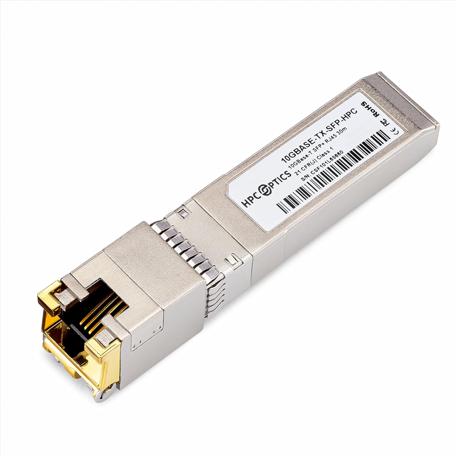 Compatible Fortinet FN-TRAN-SFP+GC 10GBASE-T SFP+ Transceiver