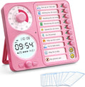 3-in-1 Visual Timer Task Timer with Chore Chart Board - Focus Helper