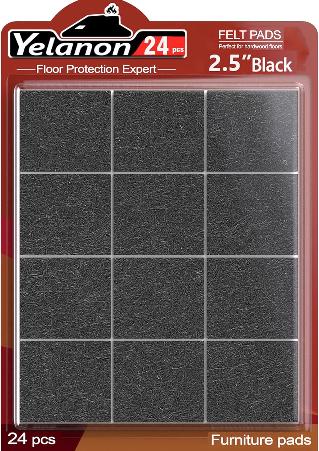 Premium 2.5 Felt Pads - Floor Protection for Furniture