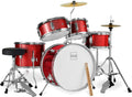 Kids Beginner Drum Set Junior Kit - Compact Starter Percussion