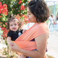 Wrap Versatile Water & Warm Weather Baby Carrier - Coral Sea X-Long