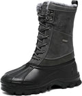 GoodValue Mens Waterproof Snow Winter Duck Boots - Insulated Comfort
