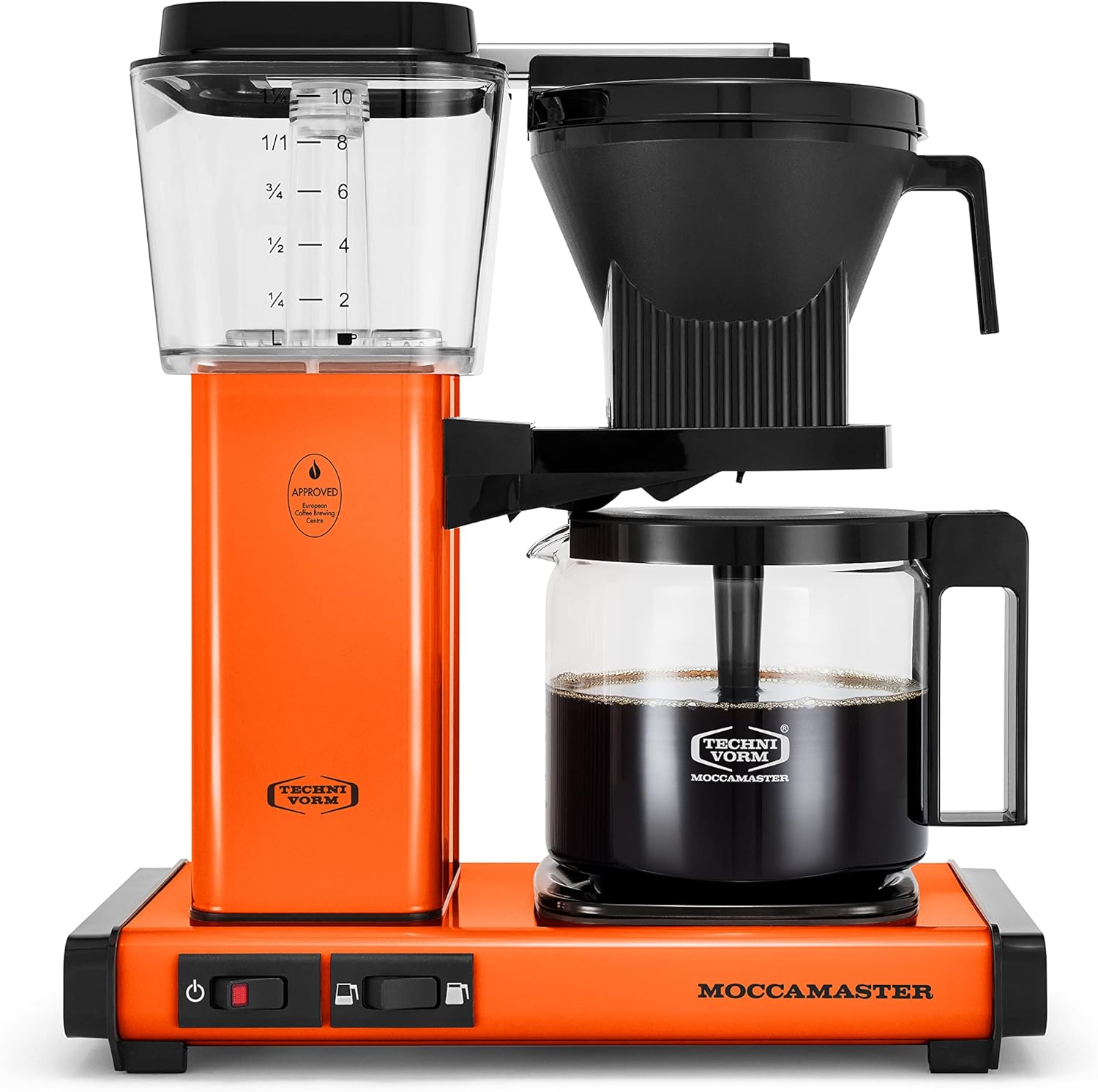 Technivorm Moccamaster 10-Cup Coffee Maker: Bold Brews in Orange