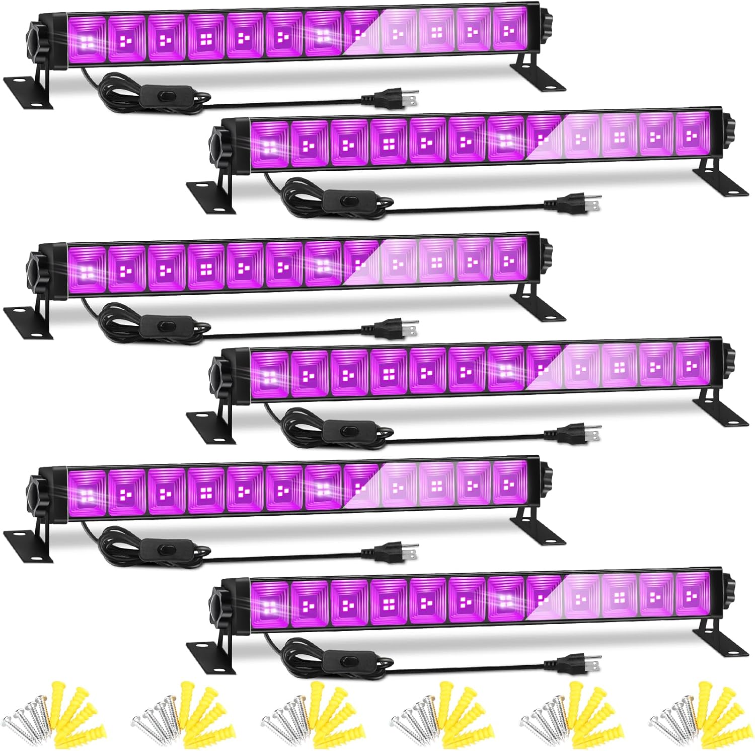 42W LED Black Light Bar for Parties, Events, and Decorations