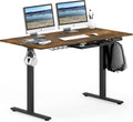 SHW 55 x 28 in Electric Height Adjustable Standing Desk - Spacious