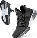 WETIKE Boy's Shoes Mesh Slip on Lightweight Running (Style DNFL)