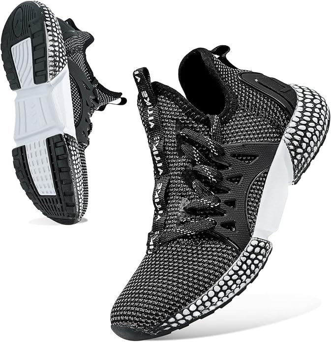 WETIKE Mesh Slip On Lightweight Running Sneakers for Comfort