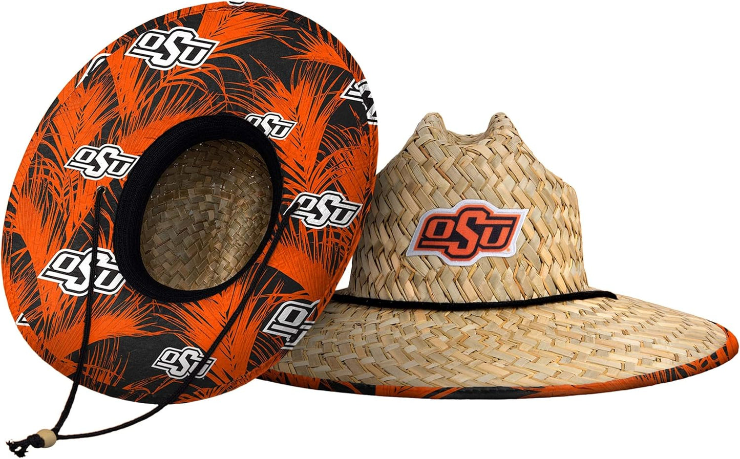 FOCO NCAA Mens College Team Logo Floral Lifeguard Beach Hat