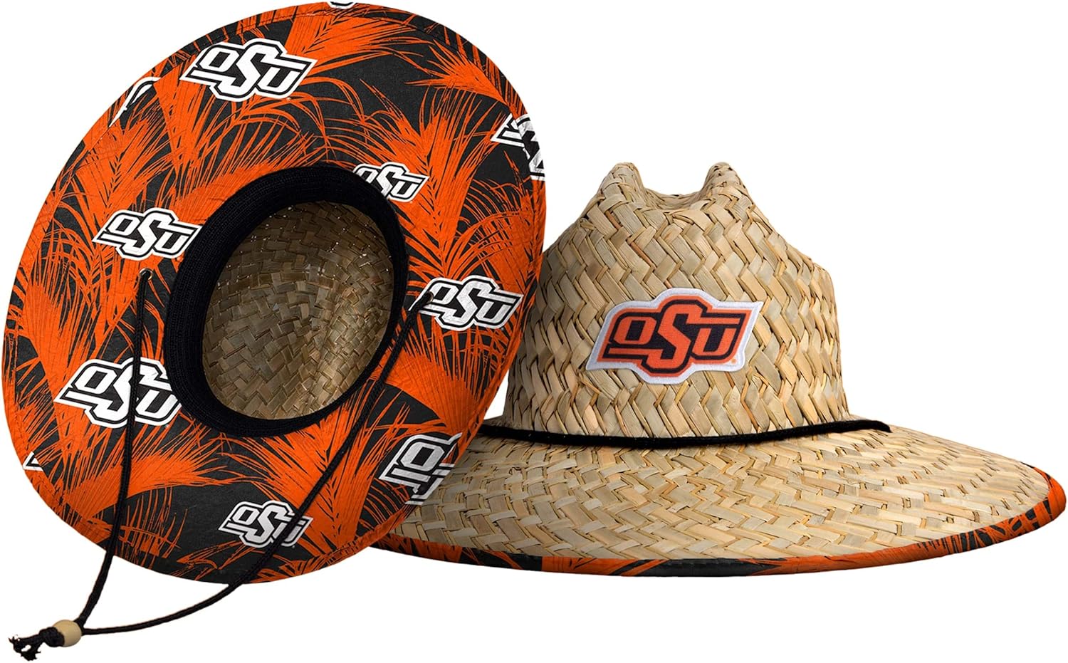 FOCO NCAA Mens College Team Logo Floral Lifeguard Beach Hat