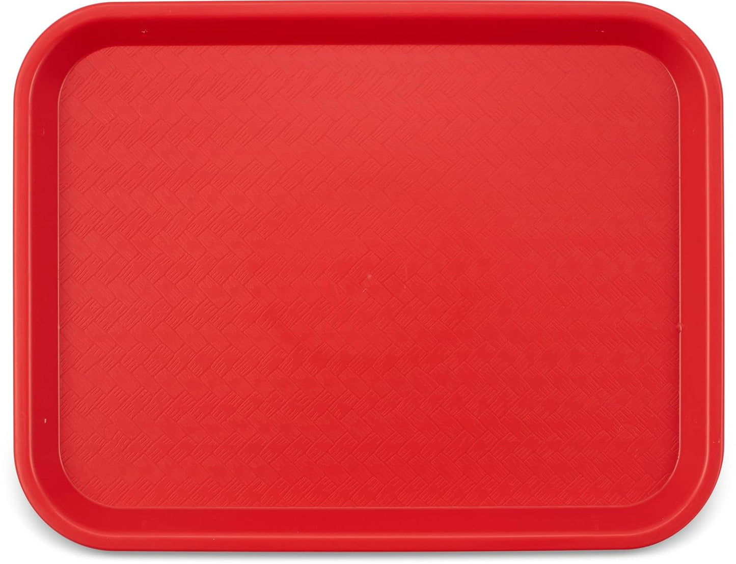 Carlisle Red 10x14 Cafeteria Tray: Durable & Efficient