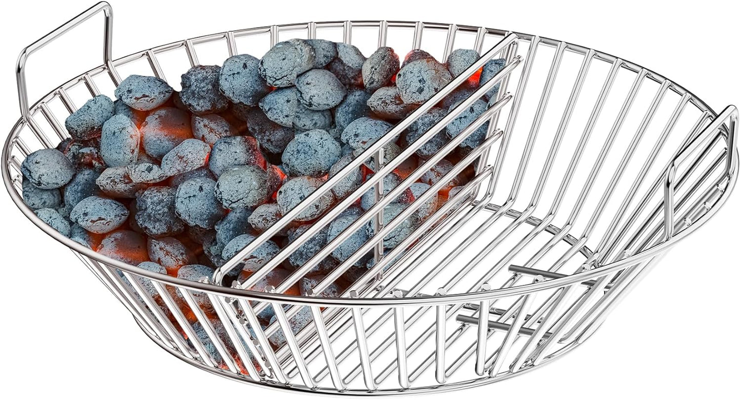 onlyfire Charcoal Ash Basket for Kamado Joe Big Joe Grill