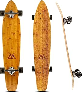 Magneto 40+ inch Kicktail Cruiser Longboard for Adults & Teens