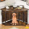 COZPAW Corner Dog Crate Furniture for Stylish Homes