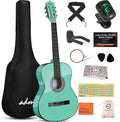 38 in Classical Guitar for Kids Cyan Green - Beginner Bundle