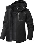 Women's Ski Coat Waterproof Cold-Season Jacket - Warm, Windproof layer