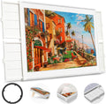 1500-piece Rotating Puzzle Board with Drawers and Cover - Portable