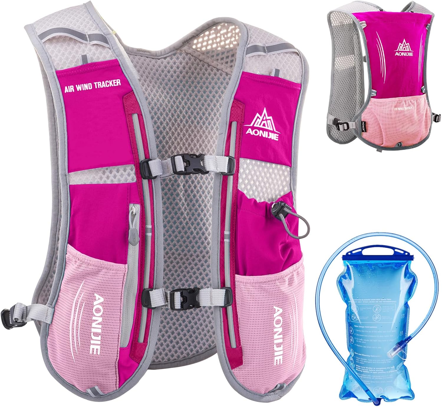 Azarxis Hydration Running Vest Backpack for Jogging and Hiking