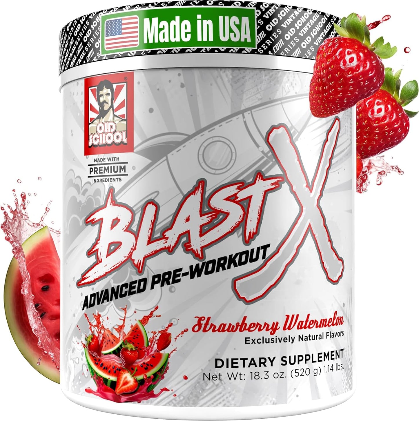 Blast X Advanced Pre Workout Powder for Intense Energy Boost