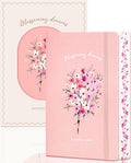 Lined Journal Notebook for Women 320 Pages Thick Floral Diary
