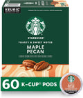 Starbucks Maple Pecan K-Cup Pods, 60 Count - Cozy Flavored Coffee