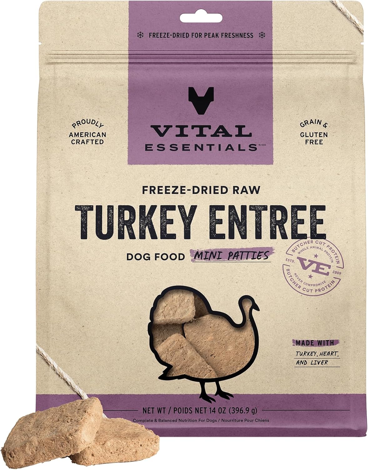 Turkey Mini Patties: Raw Dog Food Powerhouse