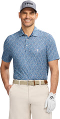 Izod Men's Swingflex Elite Short Sleeve Golf Polo for Relaxed Fit