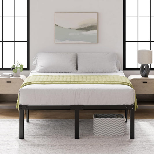 ZINUS Yelena 18 Inch Metal Platform Bed Frame for Modern Style