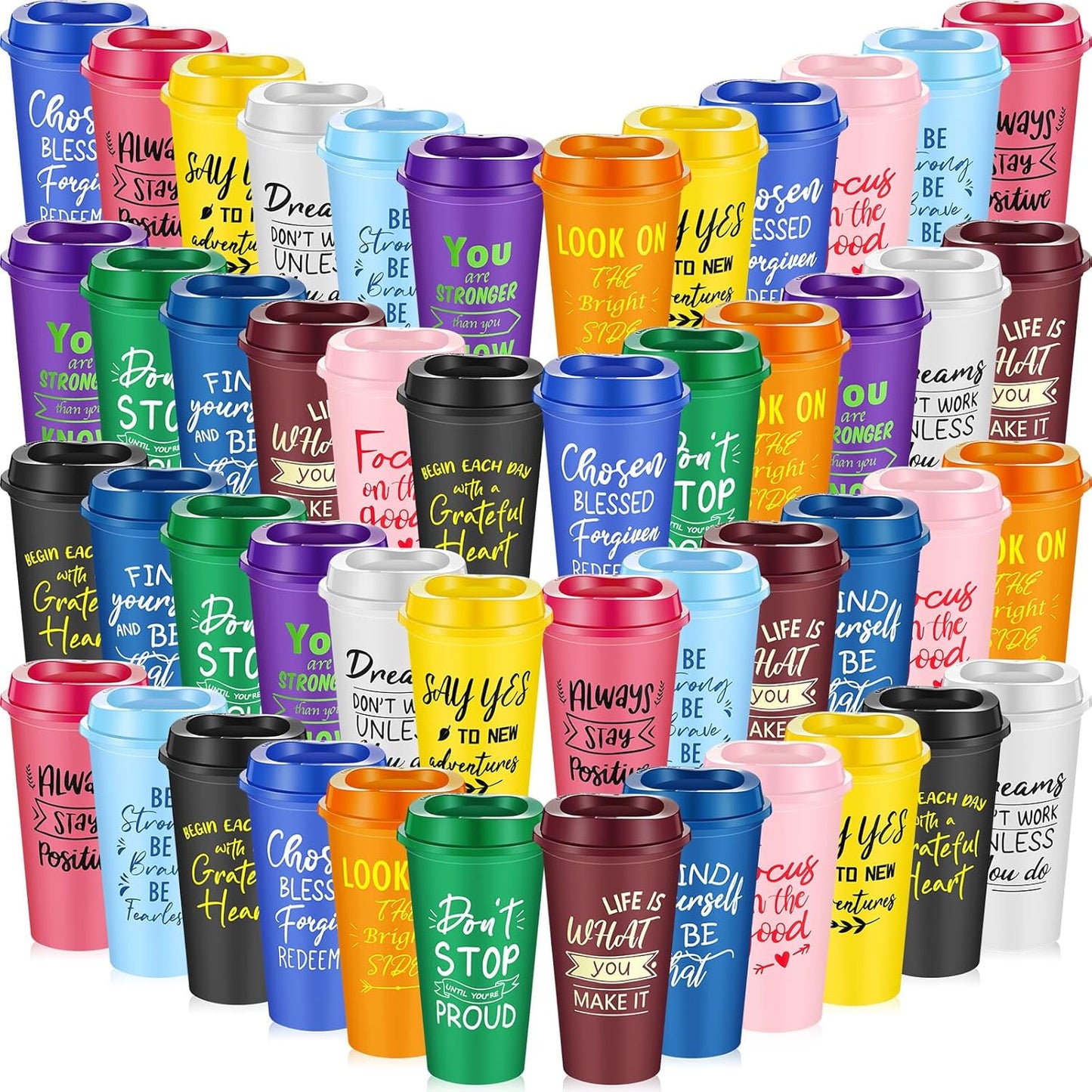 48 Pcs Bulk Inspirational Gifts for Employees and Coworkers