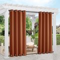 Halloween Outdoor Curtains Heavy Weight Waterproof Patio Curtains