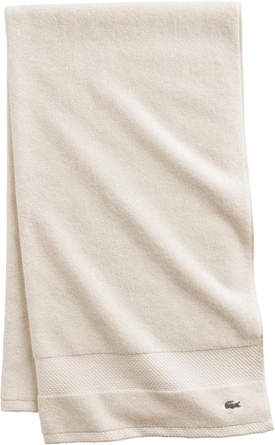 Lacoste Heritage Supima Cotton Bath Sheet for Ultimate Comfort