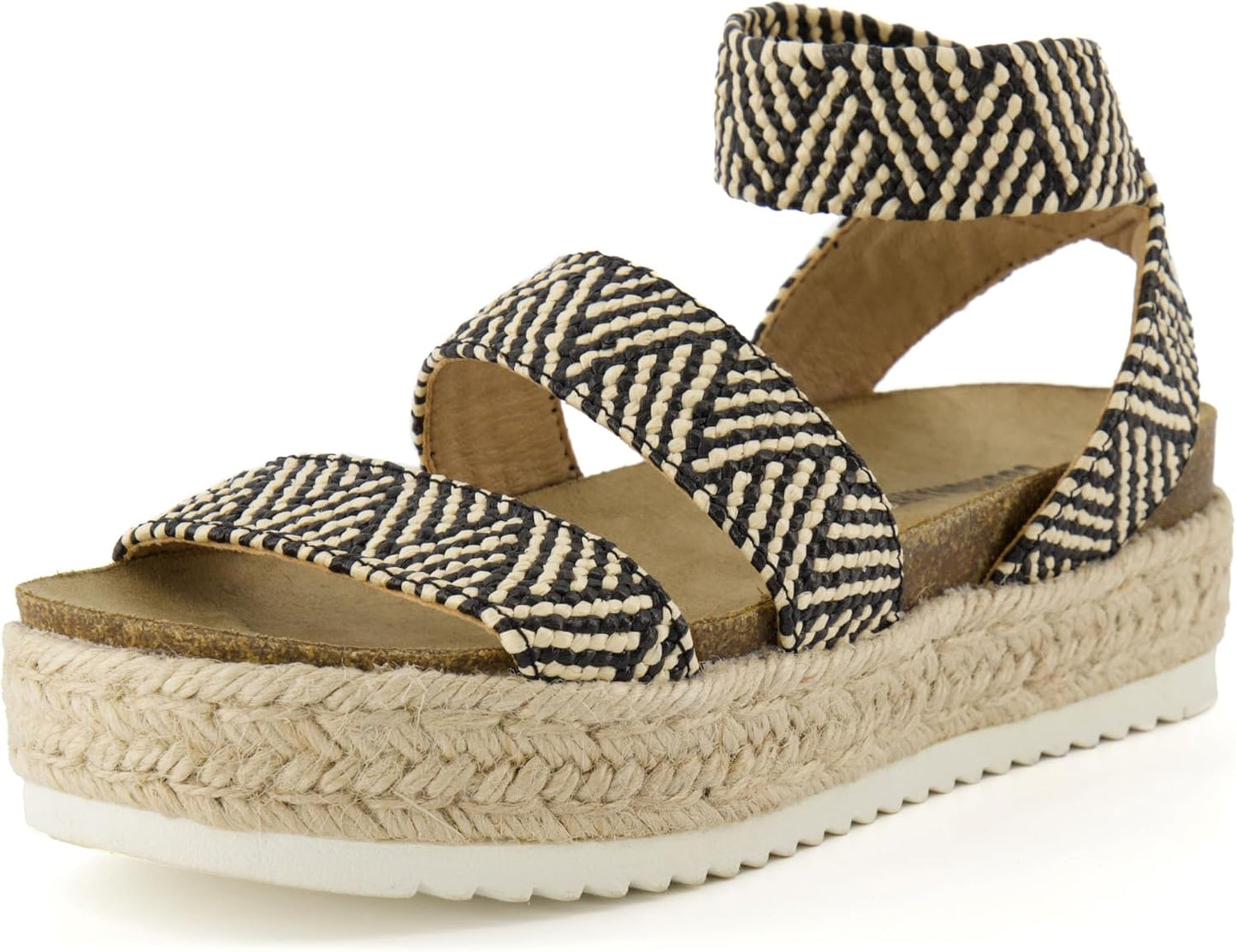 CUSHIONAIRE Mandy Wedge Sandals for Women with Arch Support