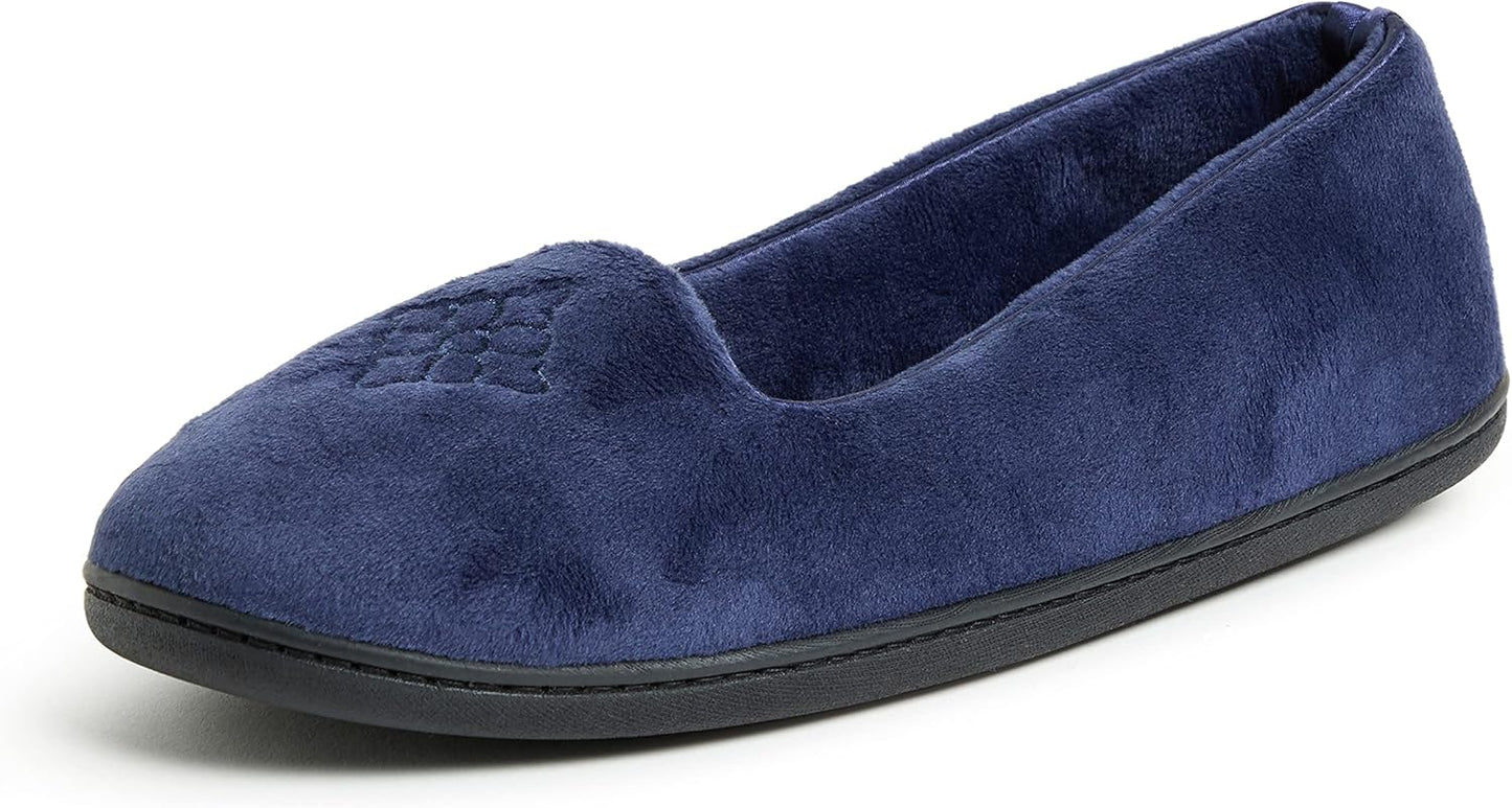 Cozy Memory Foam Indoor Rebecca Closed Back House Slippers