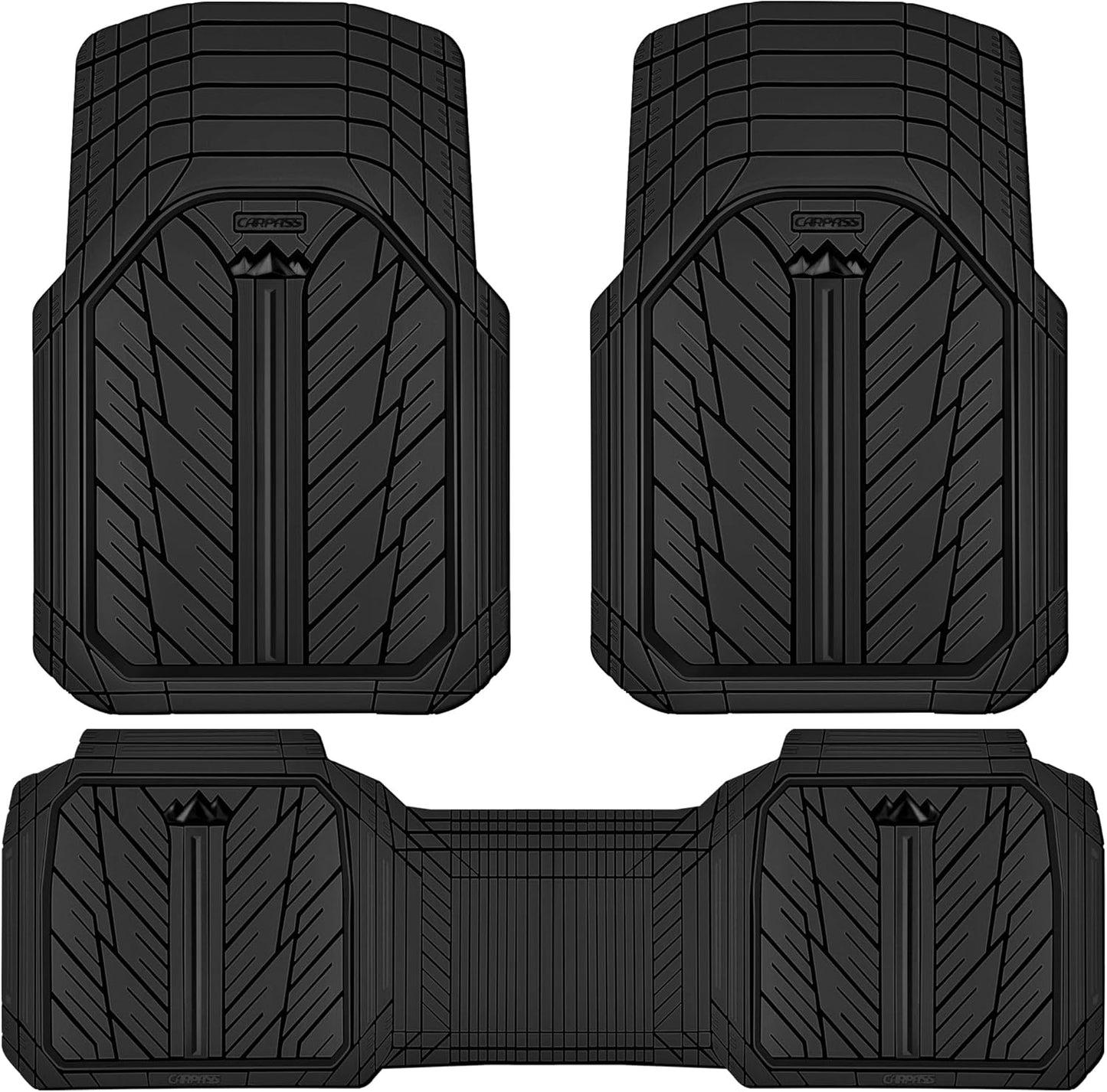 Heavy Rubber Car Floor Mats for All Weather Protection