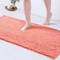 FRESHMINT Large Chenille Bathroom Rug 47in x 24in - Plush Absorbent