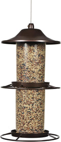Panorama Large 2-Tier Outdoor Wild Bird Feeder - 4.5 lb Capacity