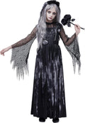Haunted Princess Costumes for Girls - Scary Cemetery Bride Dress