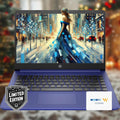 Indigo Blue 14in Back to School Laptop - 4-Core Intel, 1TB Cloud
