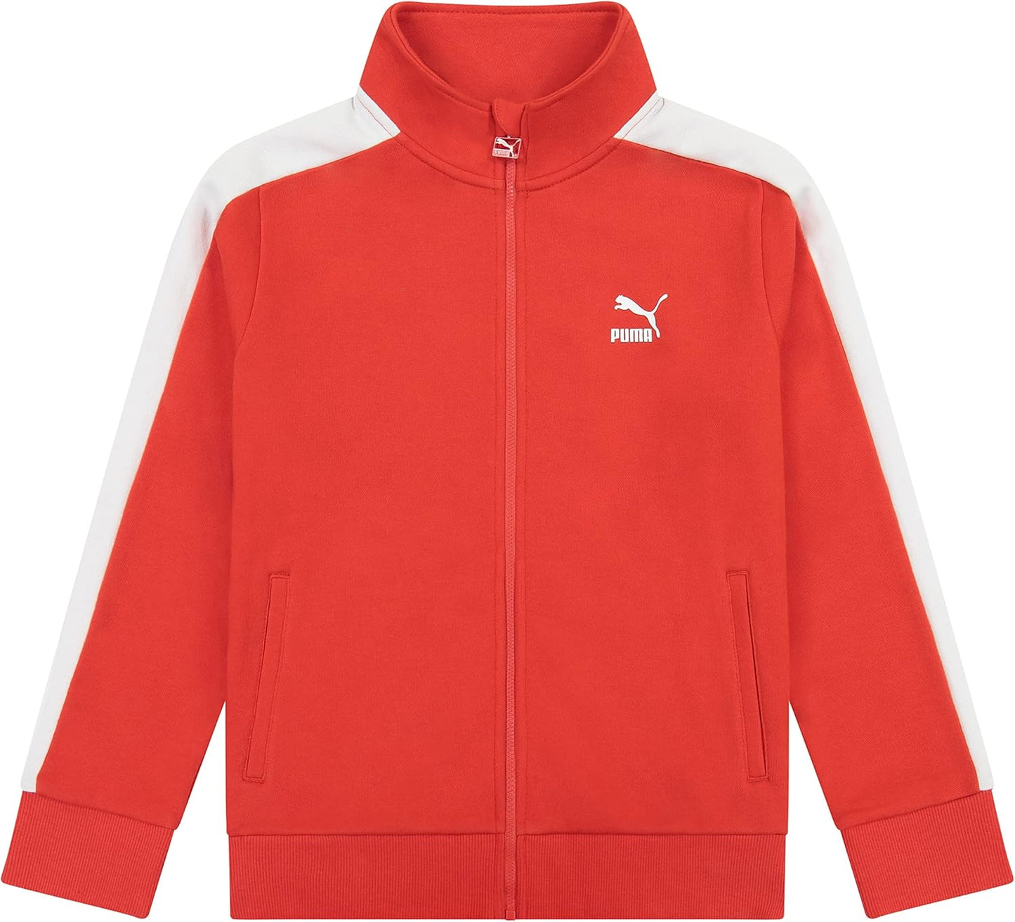 PUMA Boys' T7 Core French Terry Track Jacket - Comfort & Style
