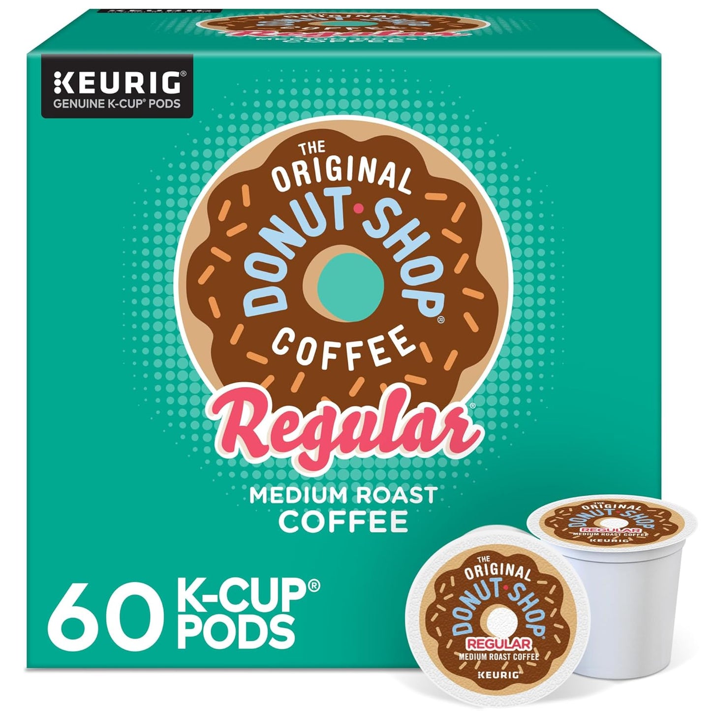 The Original Donut Shop Regular Medium Roast K-Cup Pods 60 Count