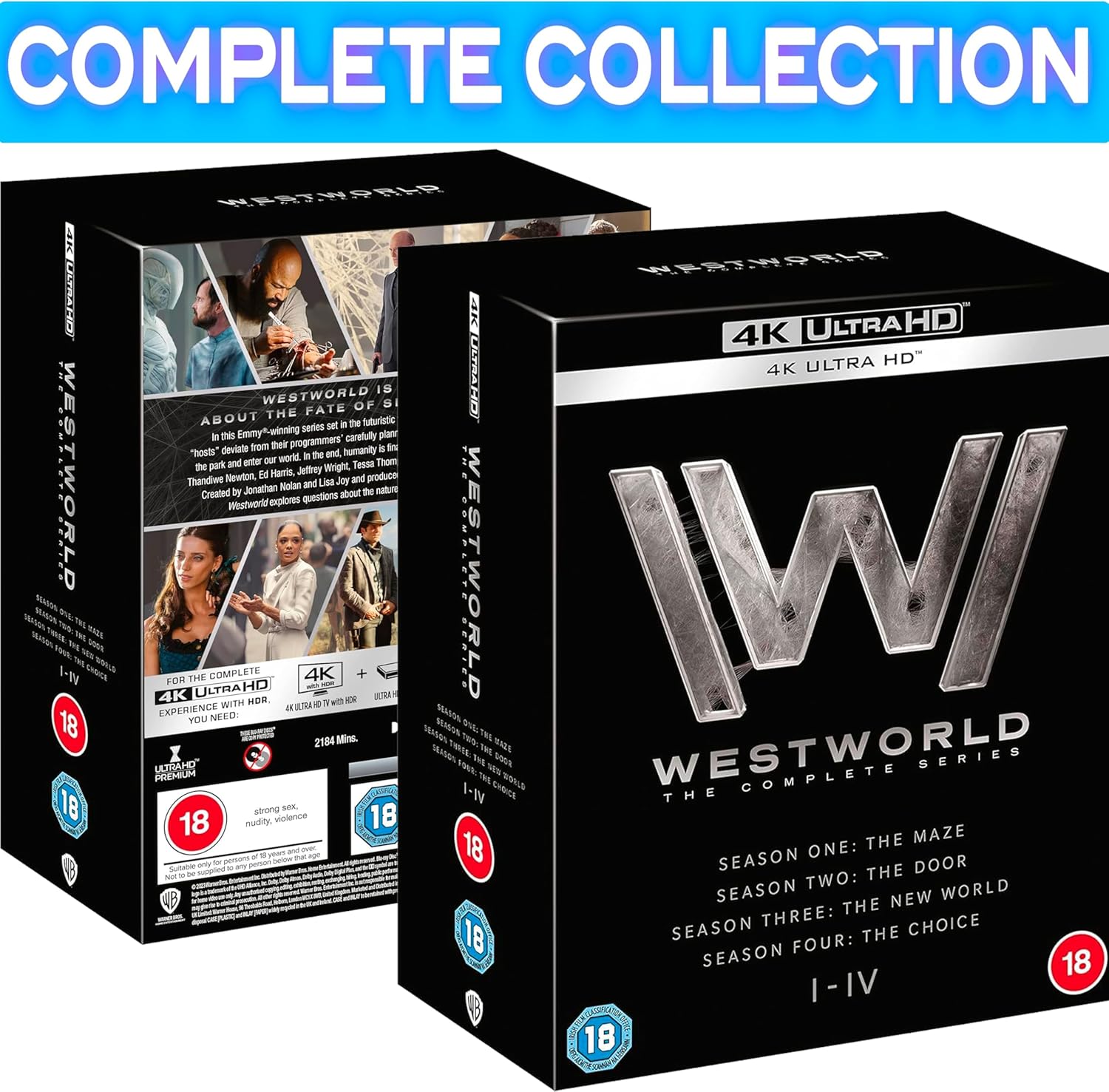 Westworld: The Complete Series in Stunning 4K UHD Quality