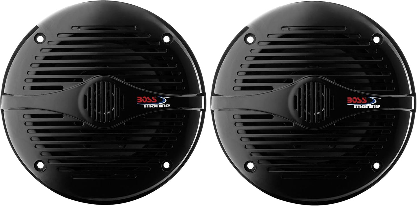 BOSS Marine Speakers - 200W Power, Weatherproof